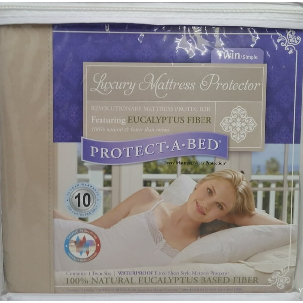 The Protect-A-Bed  Basic Waterproof Mattress Protector Cover 